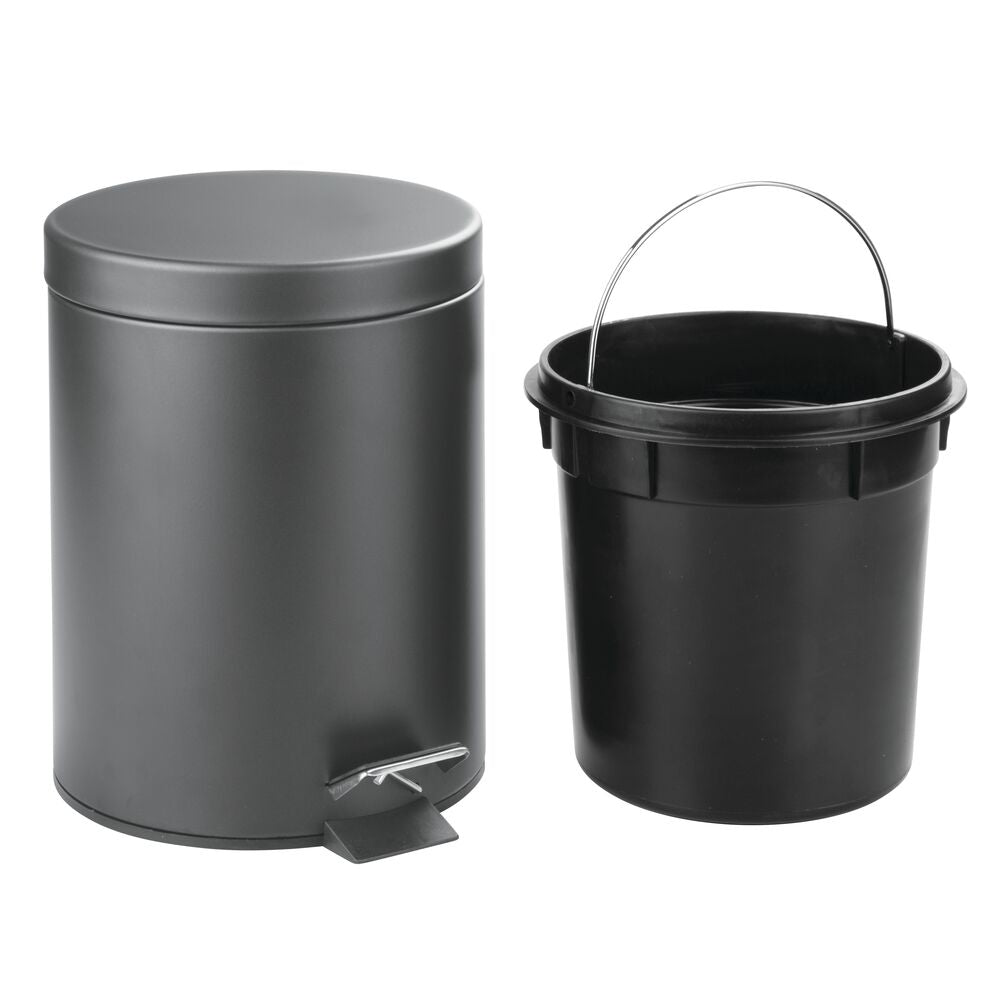 5L SATIN SS TRASH CAN -12