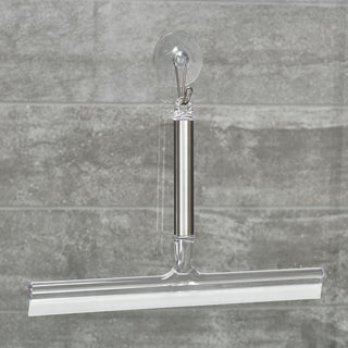Forma Squeegee Brushed Stainless Steel / Clear - iDesign-Squeegee