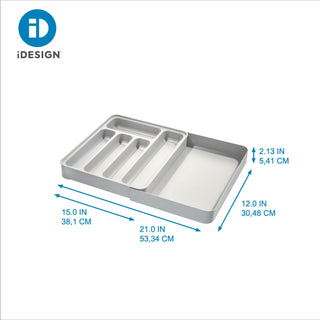 iDesign Eco BPA-Free Recycled Plastic Kitchen Drawer Organizer Bin - iDesign-Drawer Organizer