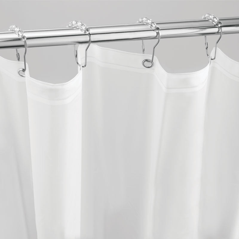 White Stall Shower Curtain Liner 60 X 72 Inch Plastic, 56% OFF