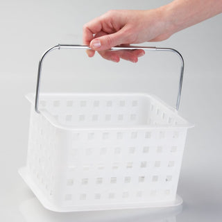 iDesign Spa Small Basket in Clear Frost - iDesign-Baskets