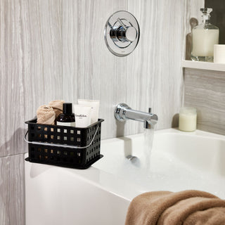 Modern Matt Black Bathroom Accessories, Square & Round Wastes & Bath  Accessories