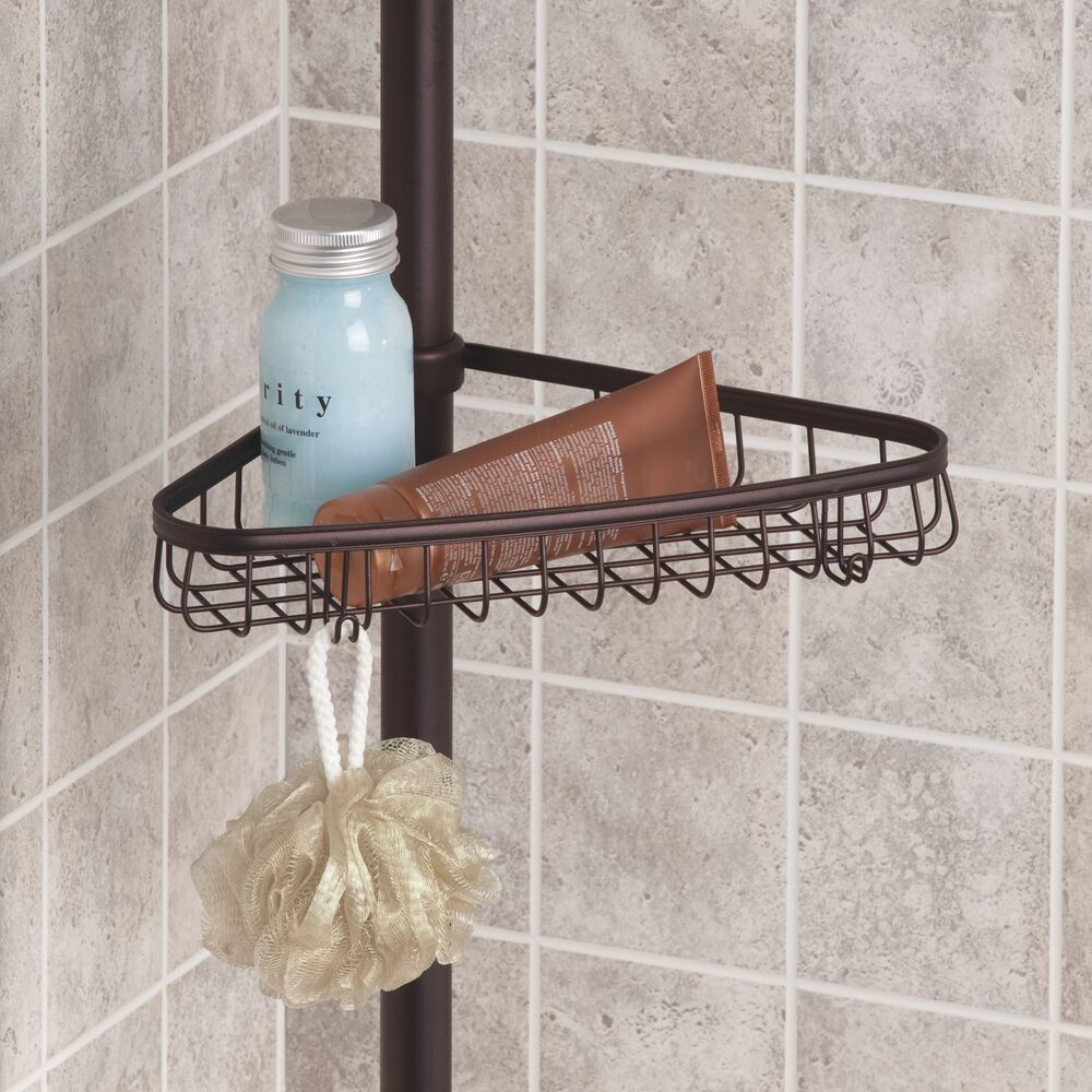 Interdesign tension 2025 shower caddy bronze