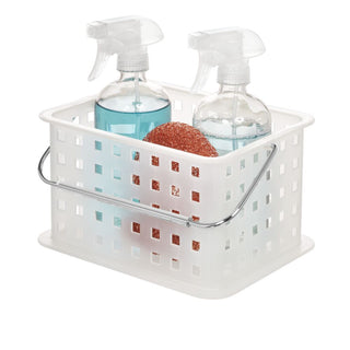 iDesign Small Storage Basket in Frost