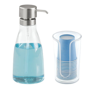 iDesign Clarity Disposable Cup Dispenser in Clear