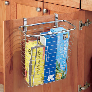 Axis Over The Cabinet Waste/Storage Basket Chrome