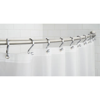 Curved Shower Curtain Rod Brushed