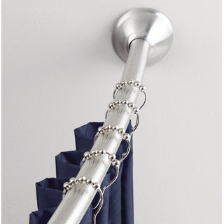 Curved Shower Curtain Rod Brushed