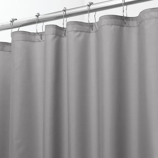 Poly Shower Curtain Liner Gray