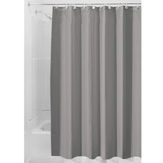 Poly Shower Curtain Liner Gray