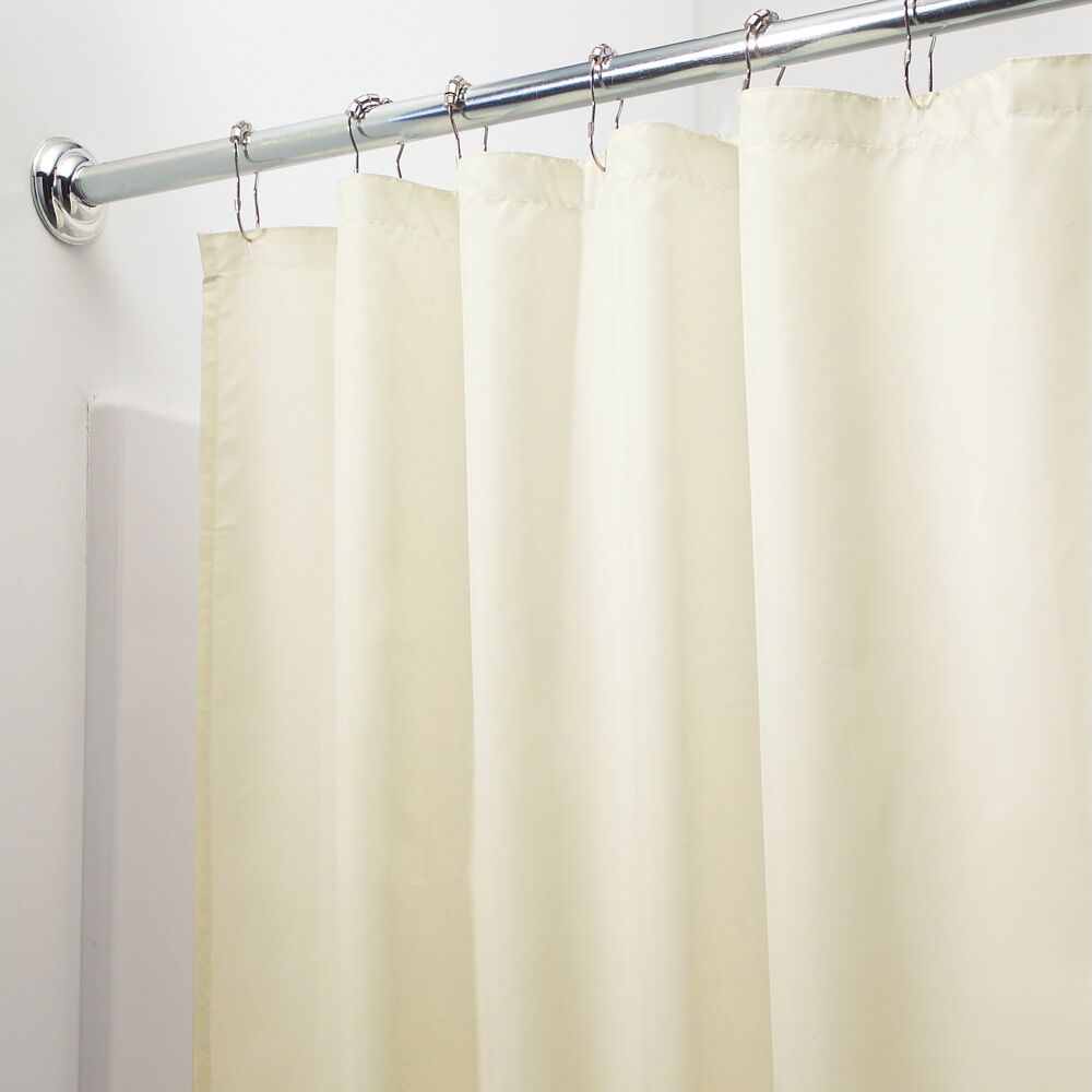 Poly Shower Curtain Liner Sand