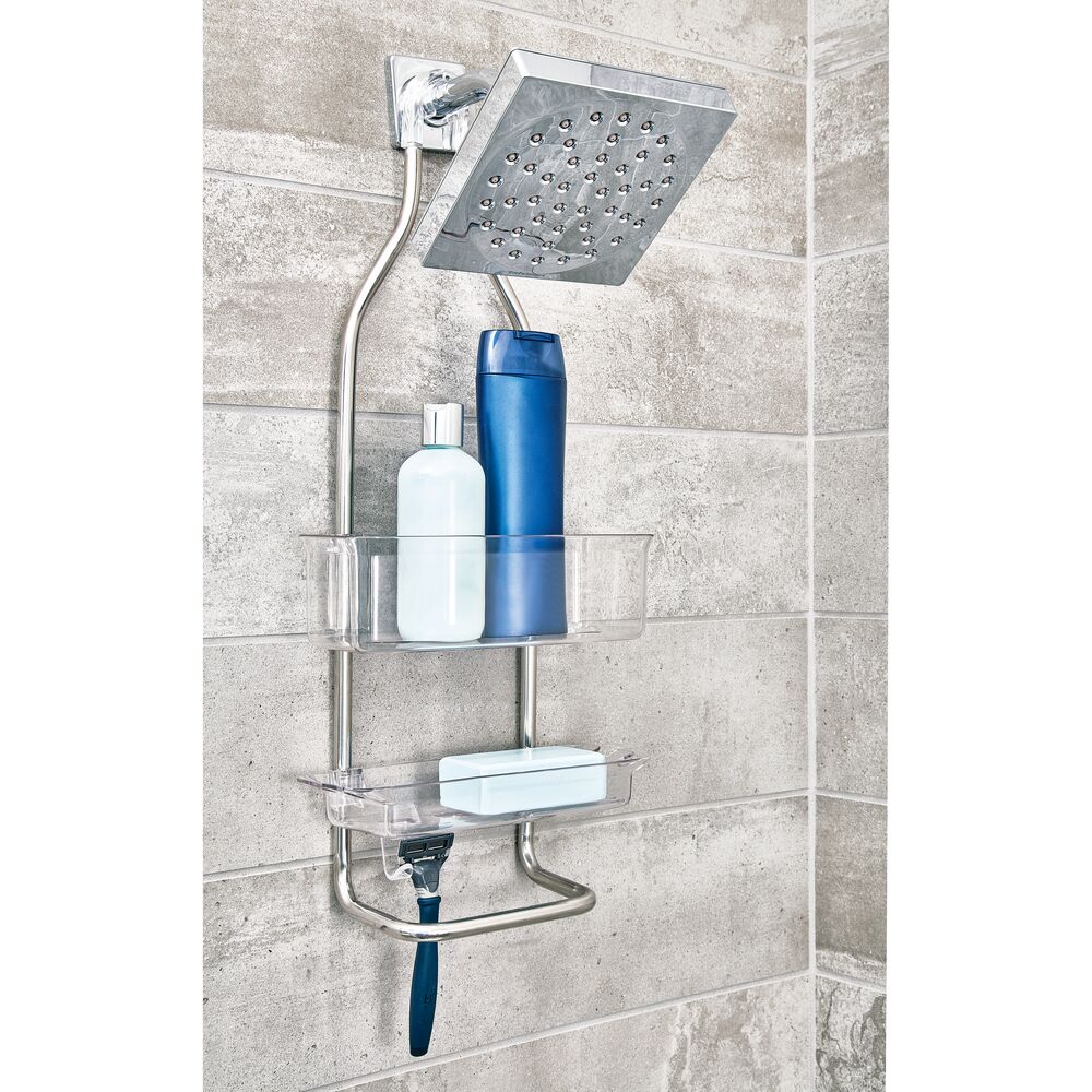 Interdesign Shower Caddy Zia Clear