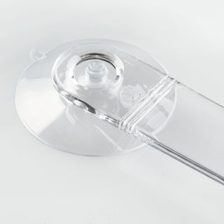 iDesign Shower Suction Squeegee 12" in Clear
