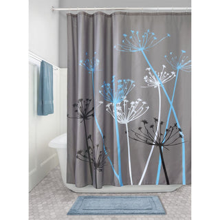 Thistle Shower Curtain Gray/Blue