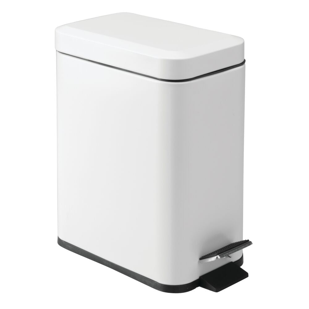 Rectangle Step Can 5L White