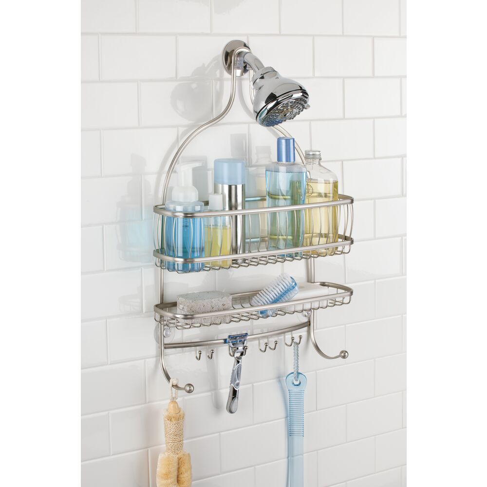 YSK how to keep a shower caddy in place : r/YouShouldKnow