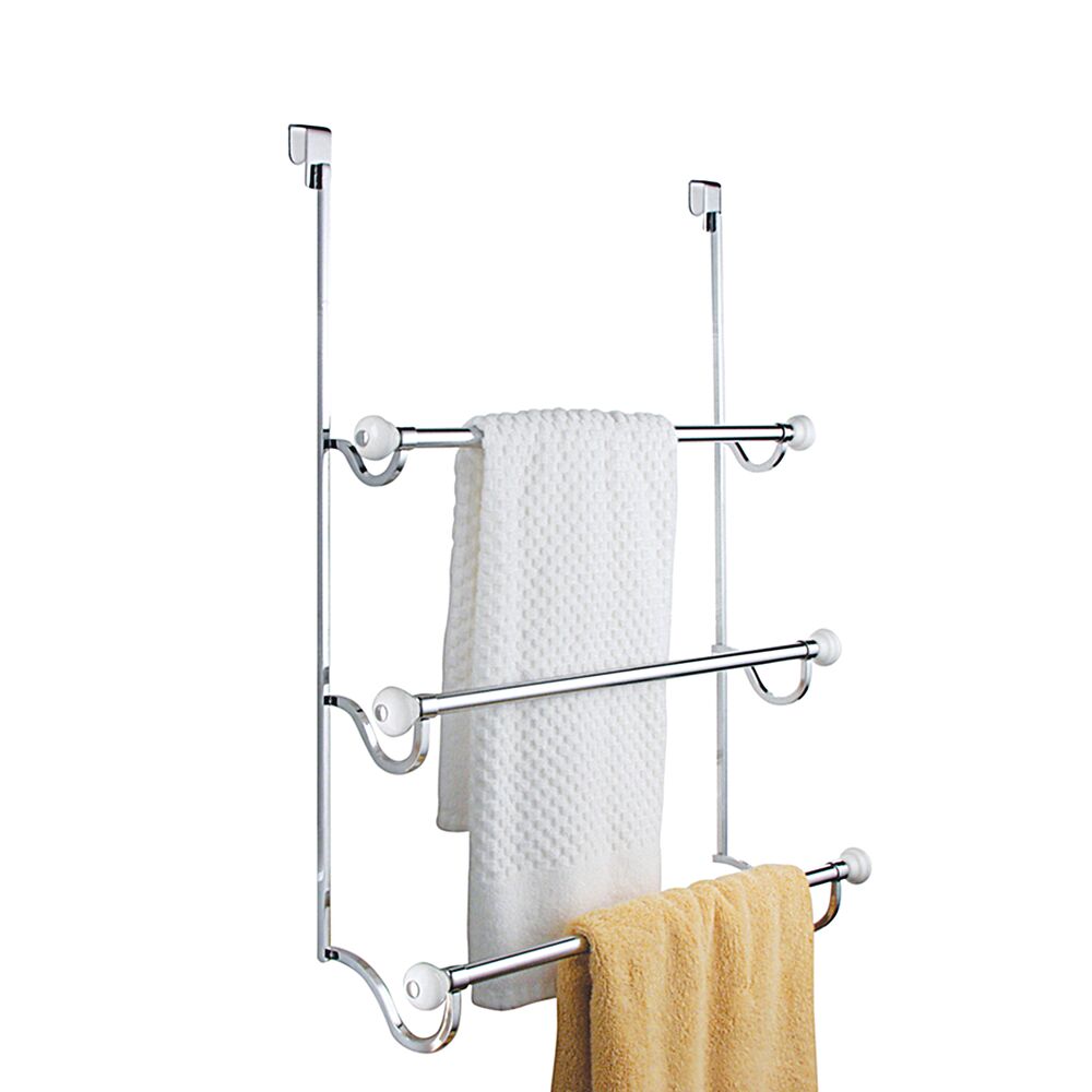 York OSD Towel Rack 3 White/Chrome