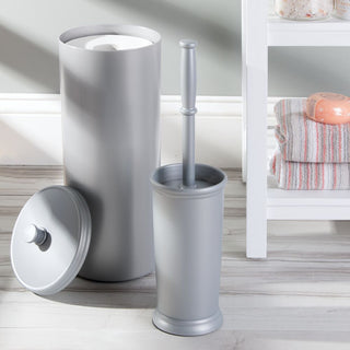Kent Toilet Tissue Reserve Canister Silver
