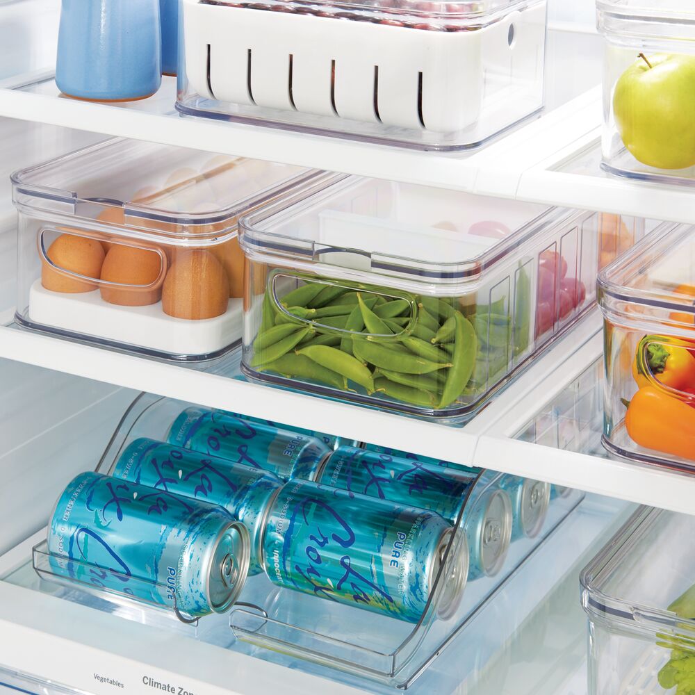 iDesign Crisp Refrigerator Bin - Clear