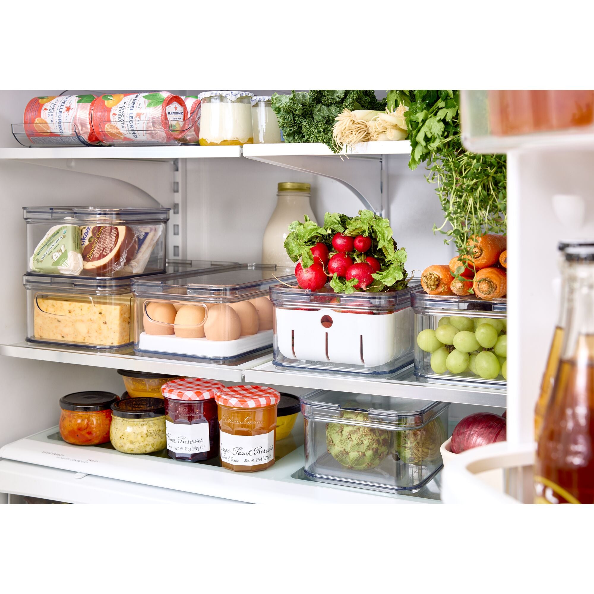 iDESIGN Kitchen and Pantry Storage Bins, 18-piece Set