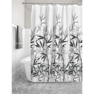 Anzu Natural Bamboo Design 72" x 72" Shower Curtain - iDesign-Shower Curtain