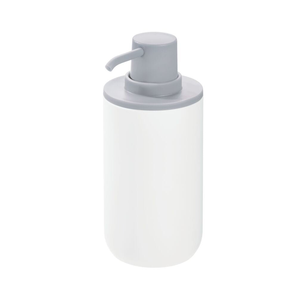 Cade Soap Pump White/Gray - iDesign-Pumps