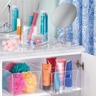 Clarity Vanity Bin - Large Clear - iDesign-Vanity/Cosmetic Organizer