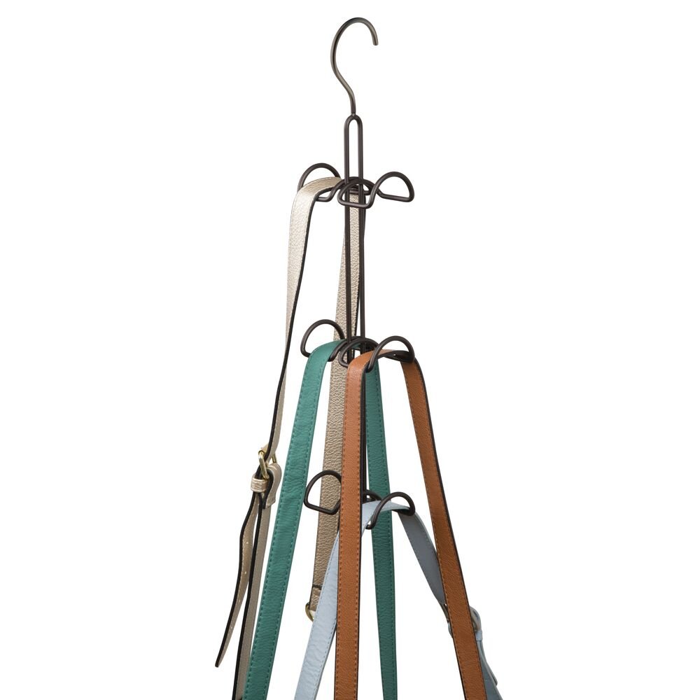 Classico Handbag Holder Bronze - iDesign-Closet Organizer