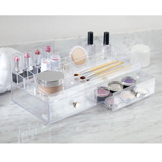 Drawers Cosmetic Organizer - 2 Drawer Clear - iDesign-Drawers