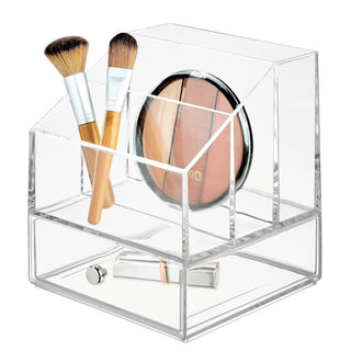Drawers Cosmetic Palette Organizer Clear - iDesign-Vanity/Cosmetic Organizer