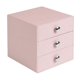 Drawers - Original 3 Drawer Pink - iDesign-Vanity/Cosmetic Organizer