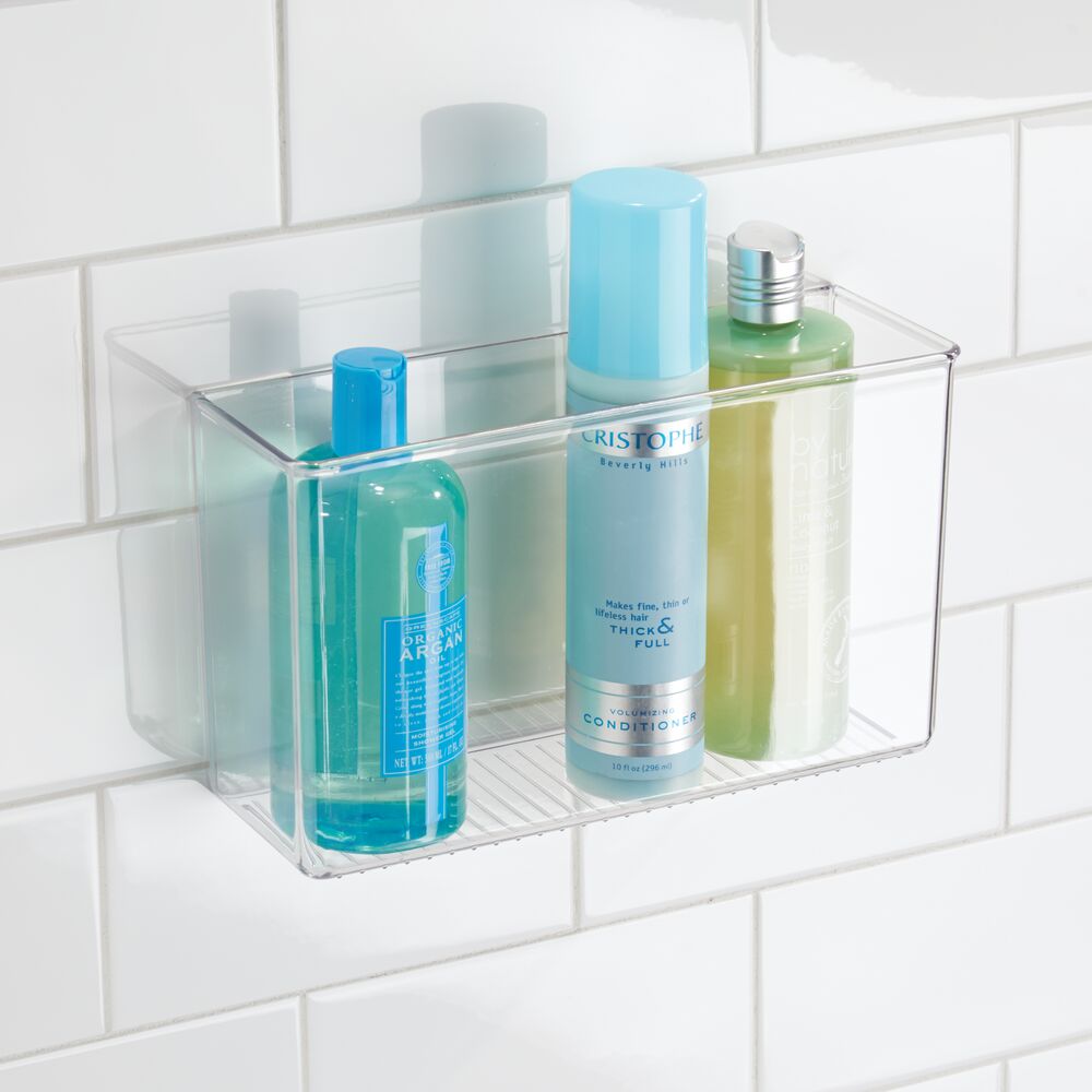 Adjustable Dispenser Bottle Holder Wall Mounted Adhesive Shampoo