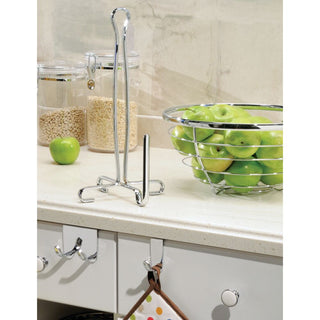 iDesign Axis Paper Towel Holder Stand in Chrome - iDesign-Paper Towel Holder