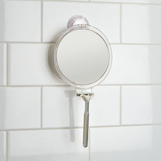 iDesign Bath Storage Power Lock Mirror in Clear - iDesign-Mirror