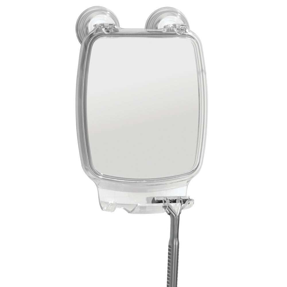 iDesign Bath Storage Power Lock Rect Mirror in Clear - iDesign-Mirror