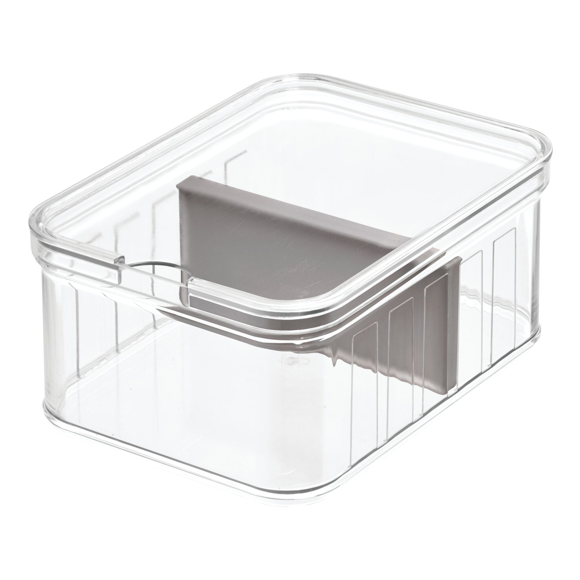 iDesign Crisp Divided Food Storage Container