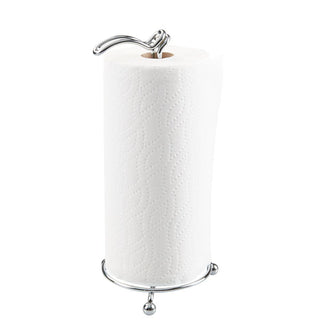 iDesign Classico Swivel Arm Paper Towel Holder Stand in Chrome - iDesign-Paper Towel Holder