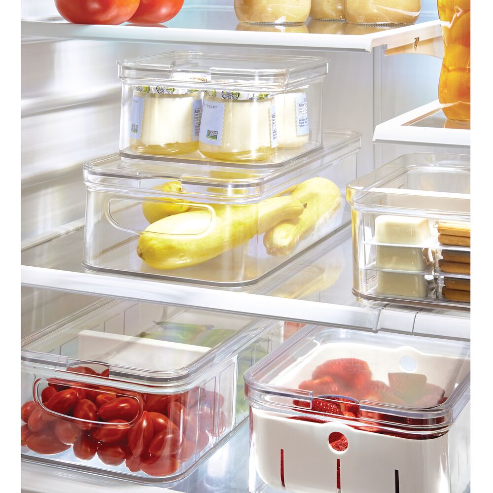 iDesign Crisp Refrigerator Bin - Clear