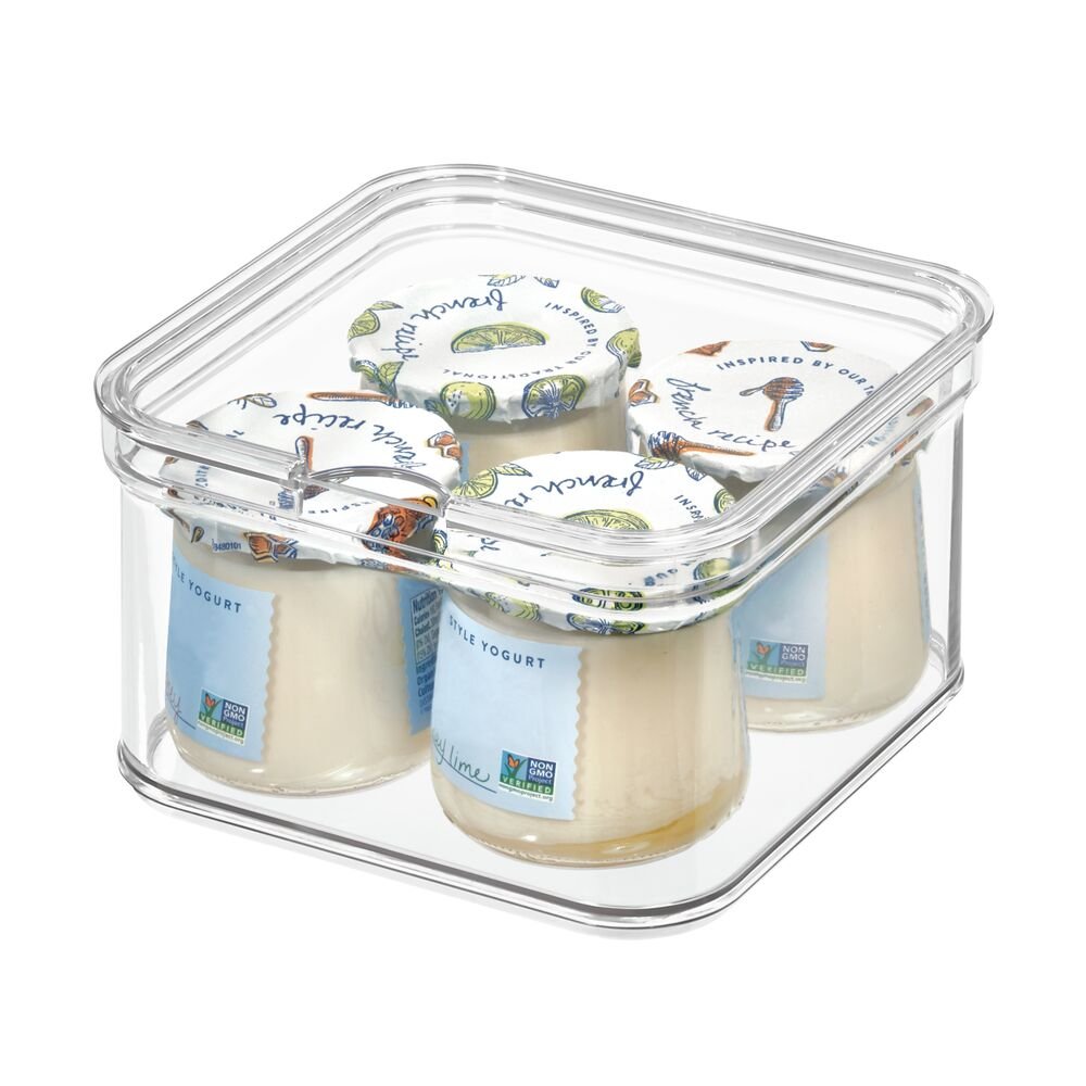  Yogurt Container Lids, Clear Plastic Food Storage