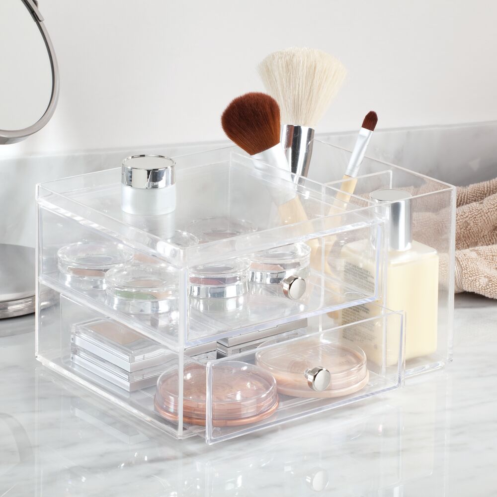 2-Tier Cosmetic Drawer Organizer – Craft Supply