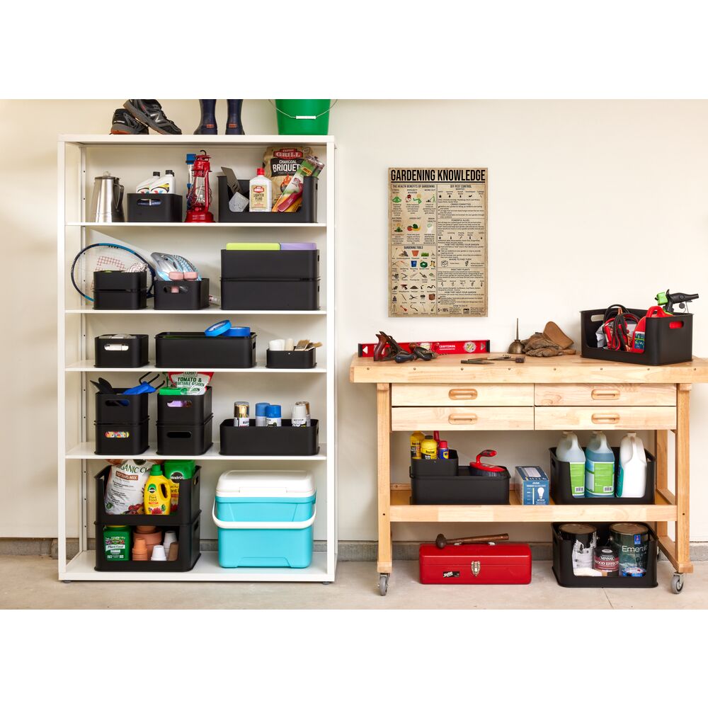 Toy Storage, Plastic Closet Organizers, 4 Side Open Stackable