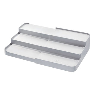 iDesign Eco Kitchen Accessories in Gray Made from Recycled Plastic - iDesign-Spice Rack