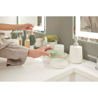 iDesign Eco Vanity Ceramic Bar Soap Dish - iDesign-Soap Dish