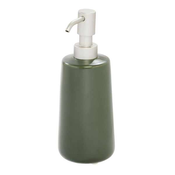 Tall Liquid Soap/Lotion Dispenser in Graffiti Green