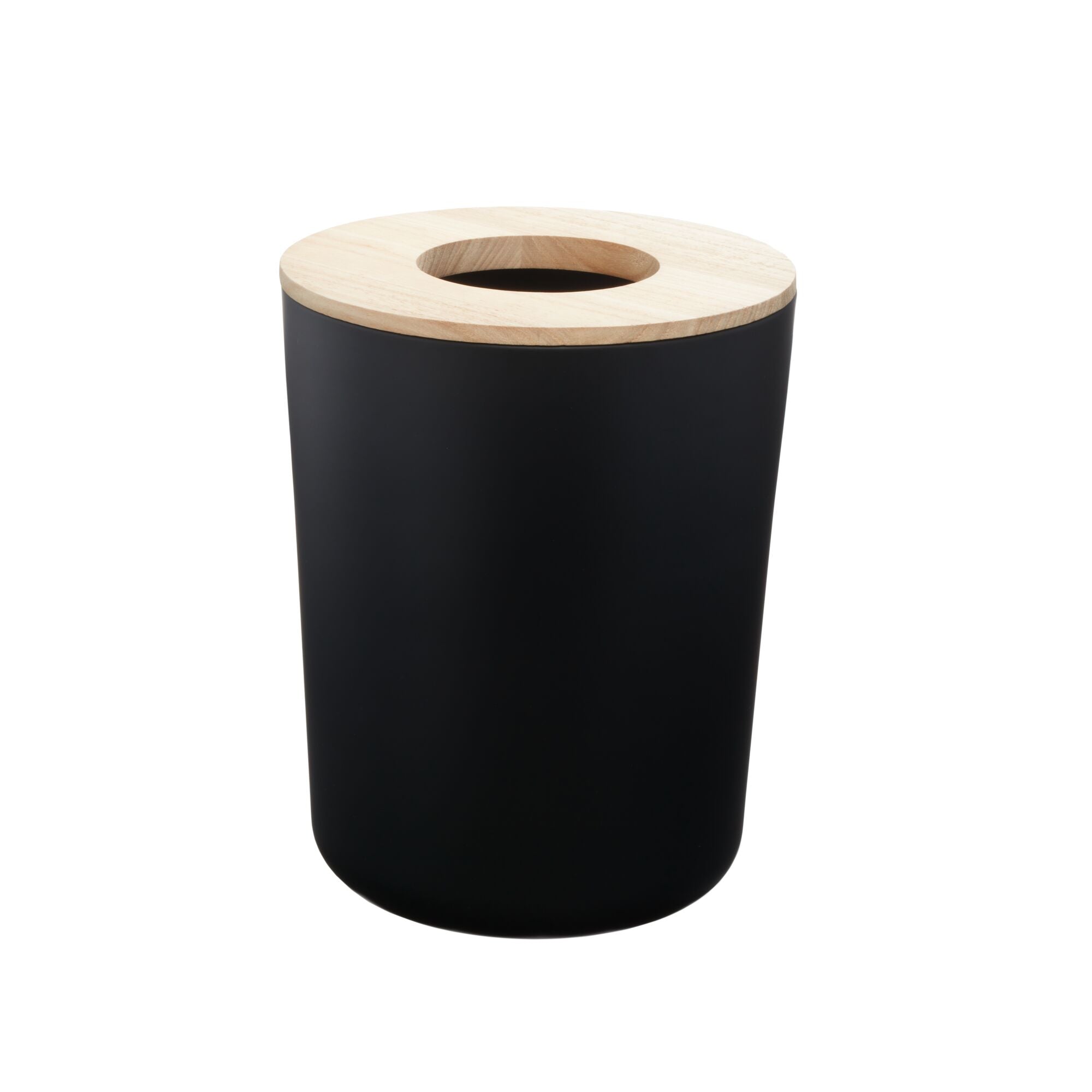 Toilet Paper Holder with Natural Marble Shelf, Matte Black Toilet