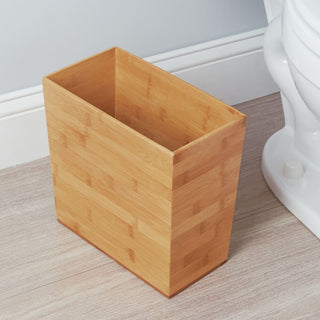 iDesign Formbu Rectangular Waste Can in Natural - iDesign-Waste Can