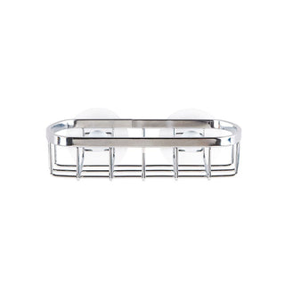iDesign Gia Shower Suction Soap Dish in Chrome - iDesign-Soap Dish