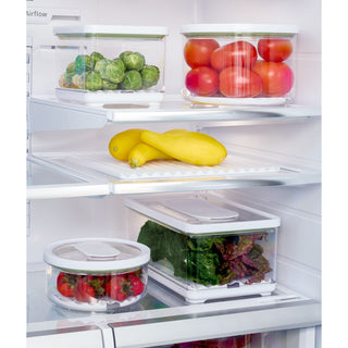 iDesign iDFresh BPA-Free Recycled Plastic Produce Storage Bin, Small - iDesign-Food Storage