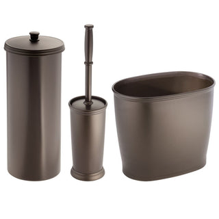 iDesign Kent Toilet Brush in Bronze - iDesign-Bowl Brush