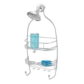 iDesign Neo Shower Caddy in Silver - iDesign-Shower Caddy